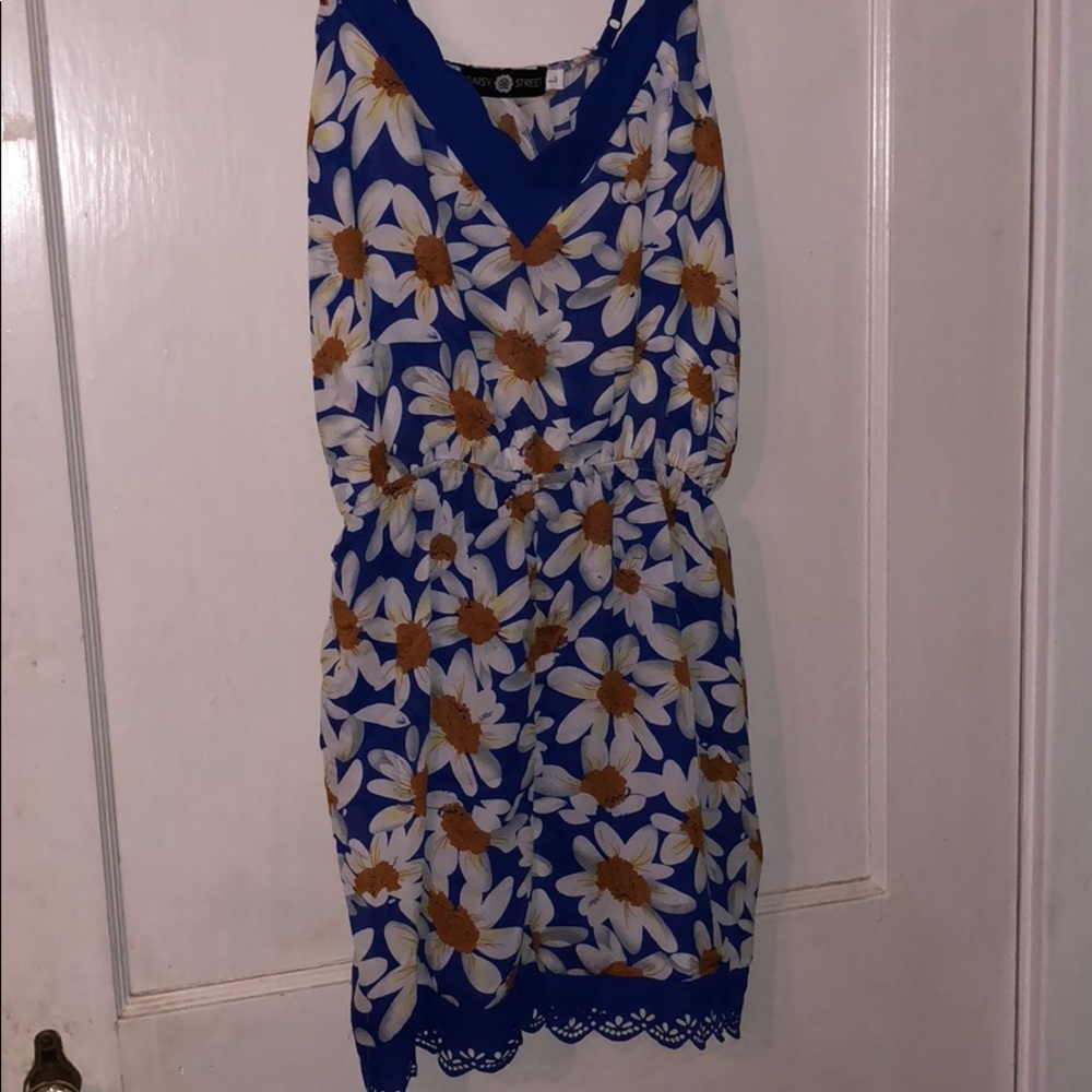 Daisy printed romper